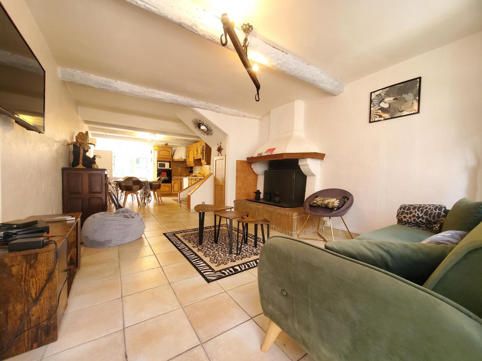 Agreable Maison De Ville Avec Patio Sigean Kültér fotó