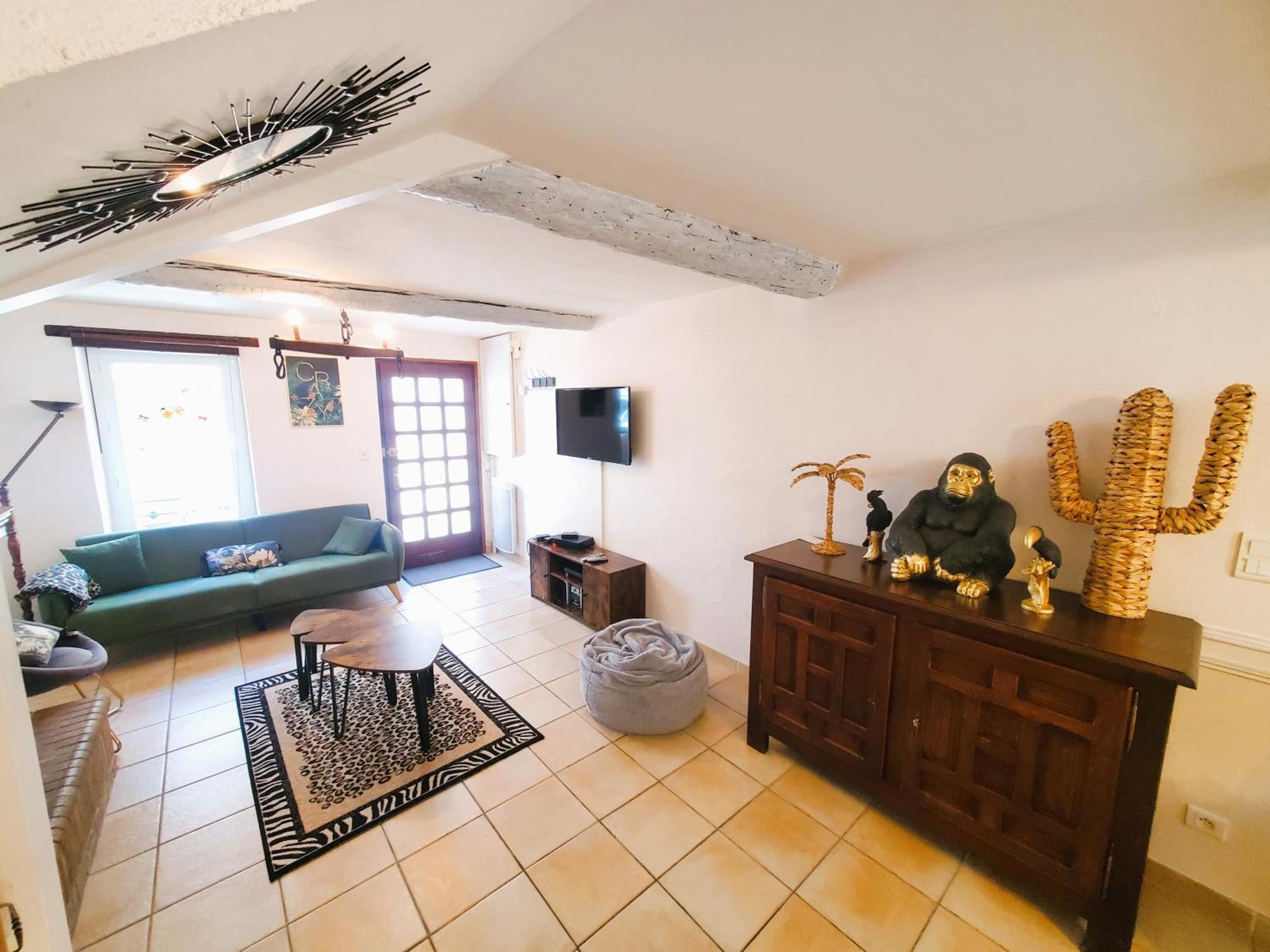 Agreable Maison De Ville Avec Patio Sigean Kültér fotó