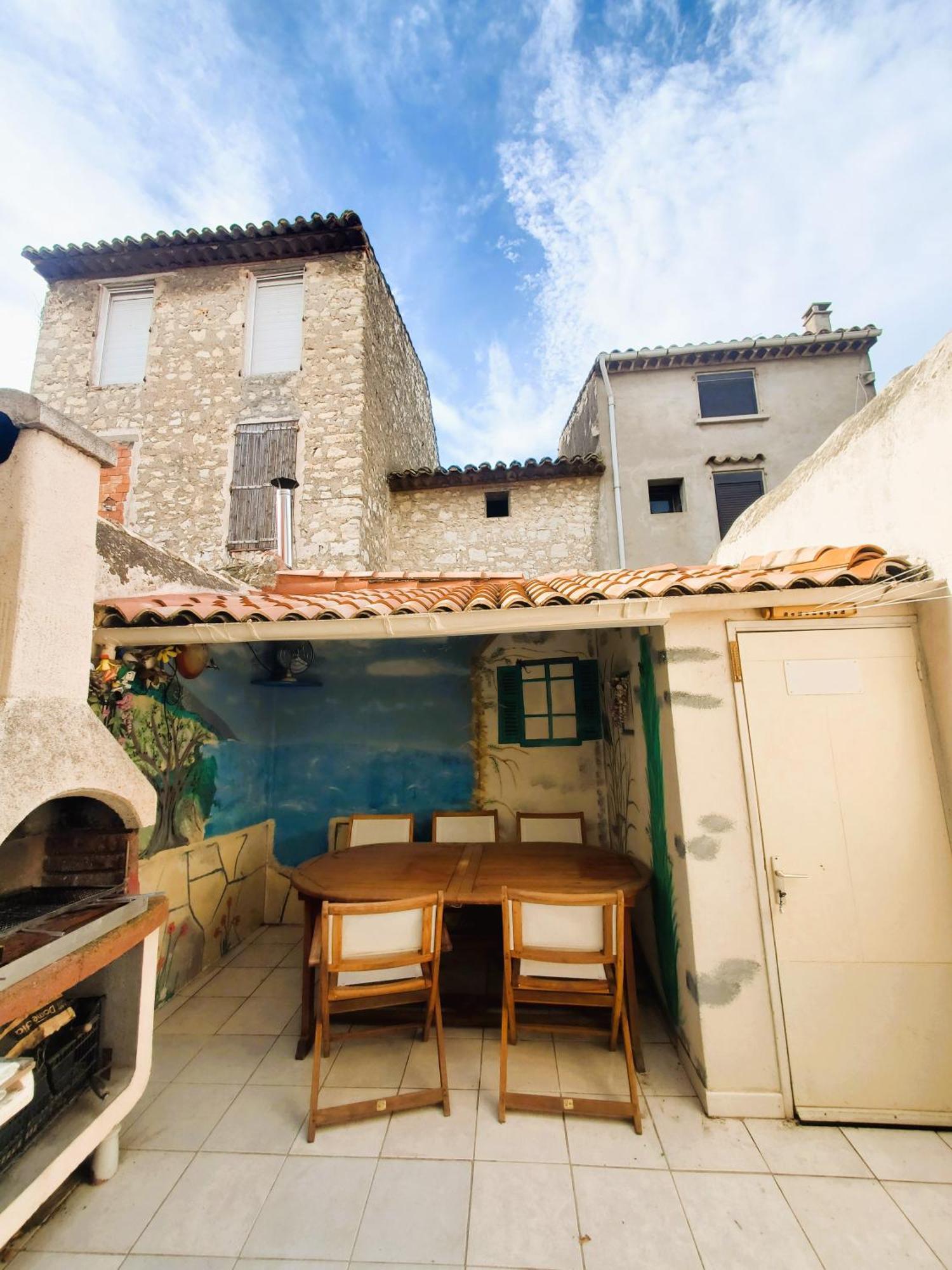 Agreable Maison De Ville Avec Patio Sigean Kültér fotó